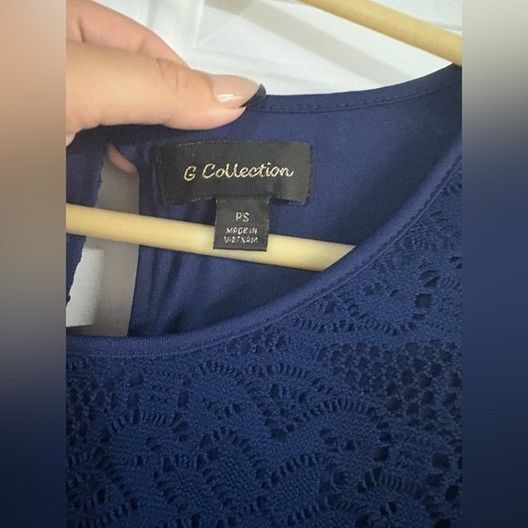 Elegant Navy Lace Dress✨ - Picture 6 of 8